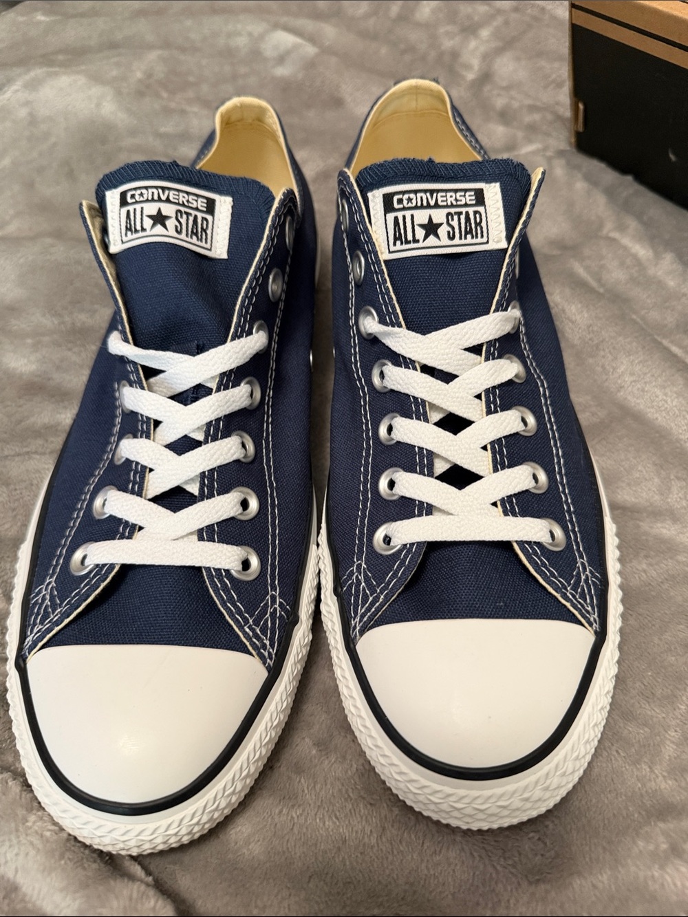 Converse All Star Low Top Sneakers Navy and White